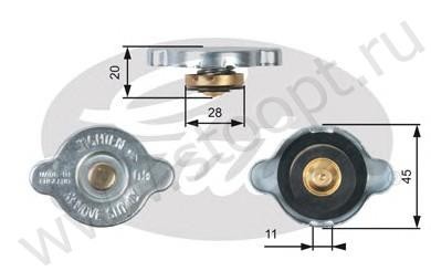 Крышка горловины радиатора