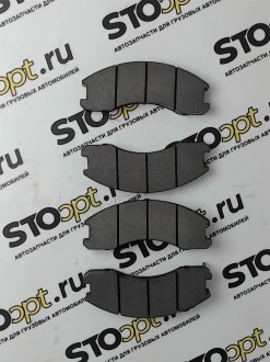Колодки тормозные передние дисковые (к-кт) JAC N56